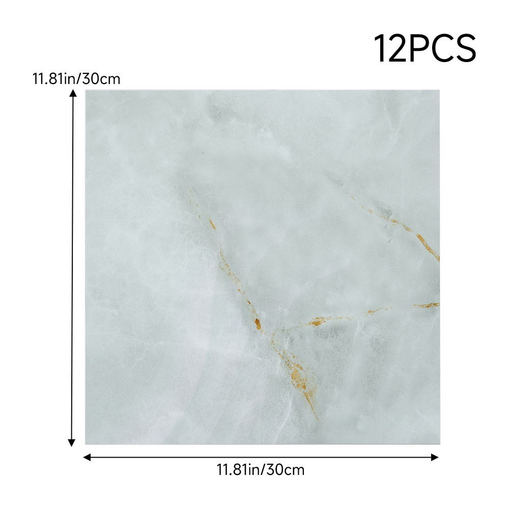 12Pcs Vinyl Floor Tiles Self Adhesive